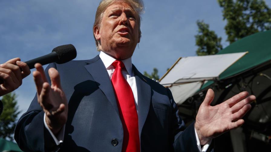 Trump acusa a China de utilizar tácticas comerciales “pervesas”