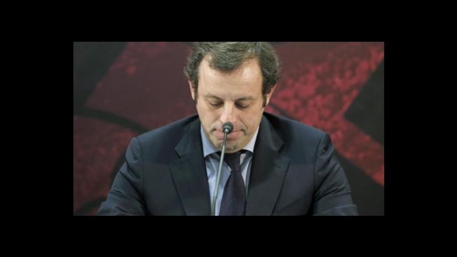 Fiscalía pide 11 años de cárcel para ex presidente del Barcelona Sandro Rosell