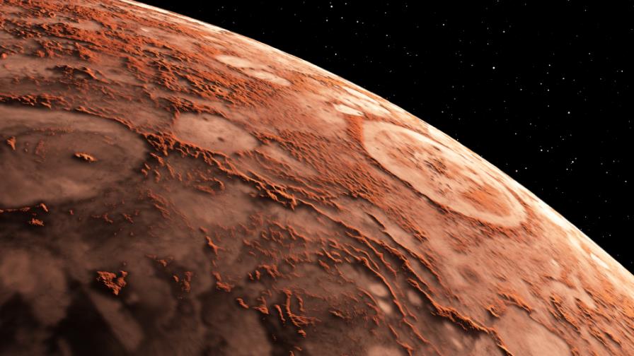 Confirman existencia de agua líquida bajo superficie de Marte Confirman existencia de agua líquida bajo superficie de Marte