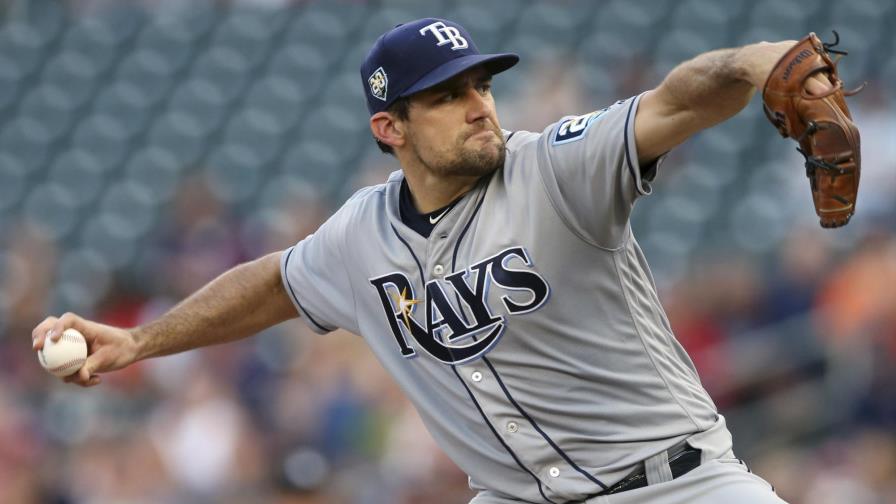 Medias Rojas obtienen a Nathan Eovaldi en canje con Rays