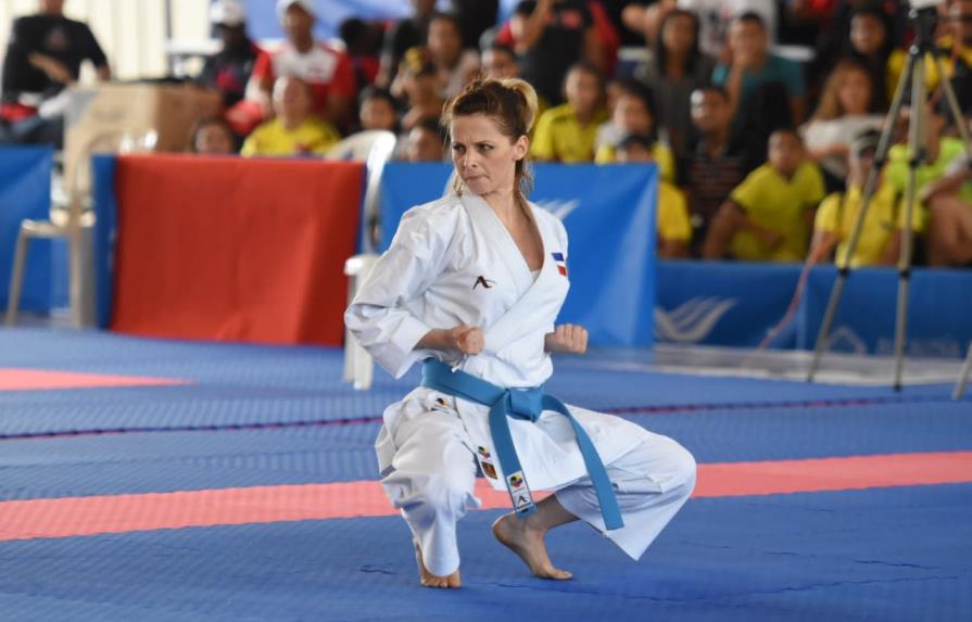 María Dimitrova ofreció el primer oro de karate en los Centroamericanos y del Caribe de Barranquilla