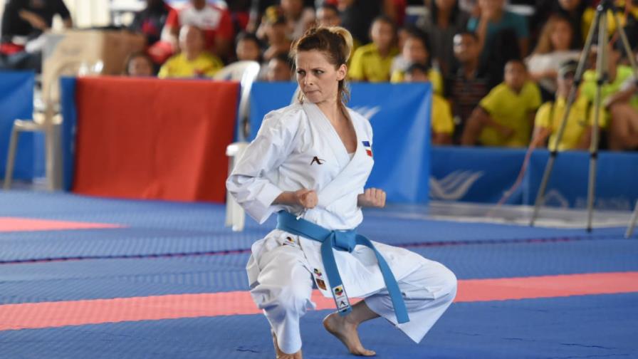 María Dimitrova ofreció el primer oro de karate en los Centroamericanos y del Caribe de Barranquilla