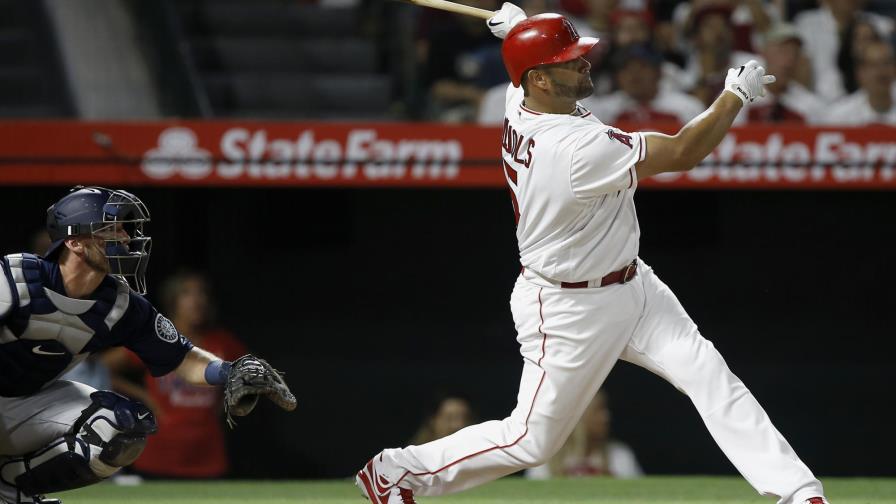 Trout, Pujols y Ohtani pegan jonrones y Angelinos ganan 11-3