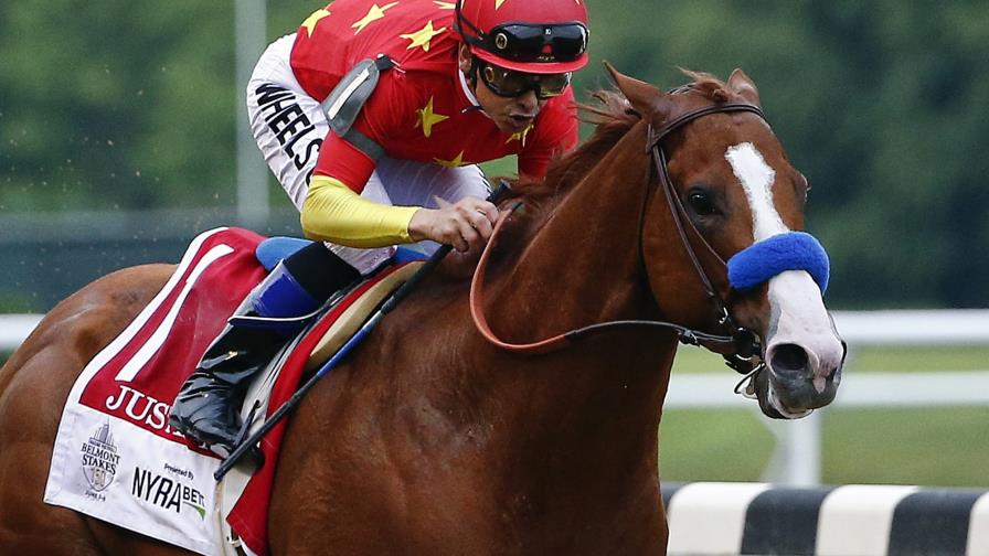 Ejemplar Justify, el ganador de la Triple Corona, se retira