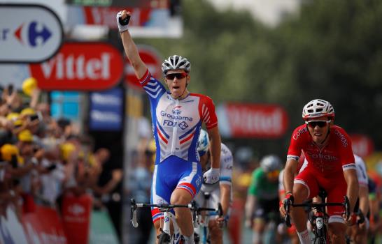 Demare logra la tercera victoria francesa en el Tour de 2018