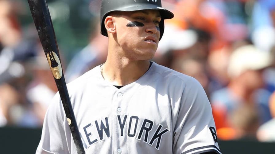 VIDEO:  Aaron Judge recibe pelotazo; Yanquis vencen a Reales