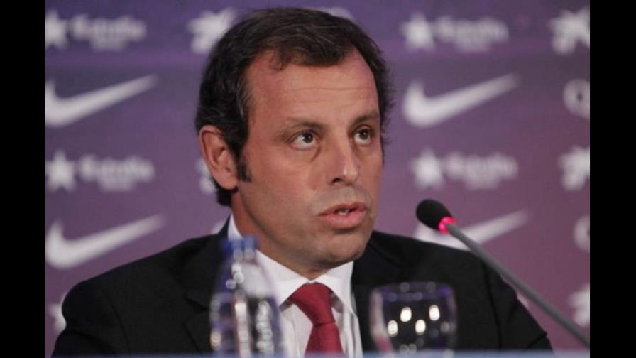 Fianza de 78,6 millones de euros para expresidente del Barça Sandro Rosell