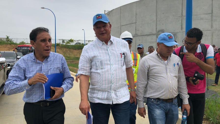 Director de la CAASD recorre Planta de Tratamiento Mirador Norte- La Zurza con Cruz Jiminian