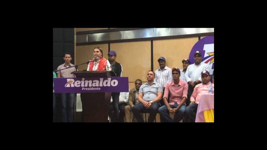 Sonia Mateo anuncia su apoyo a Reinaldo y dice que será el “sucesor de Danilo”