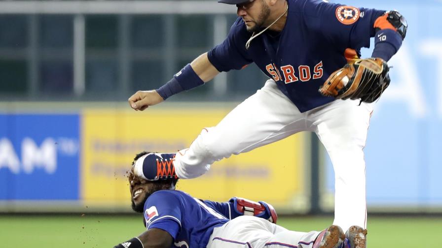 Rangers, 1er equipo que barre a Astros este año