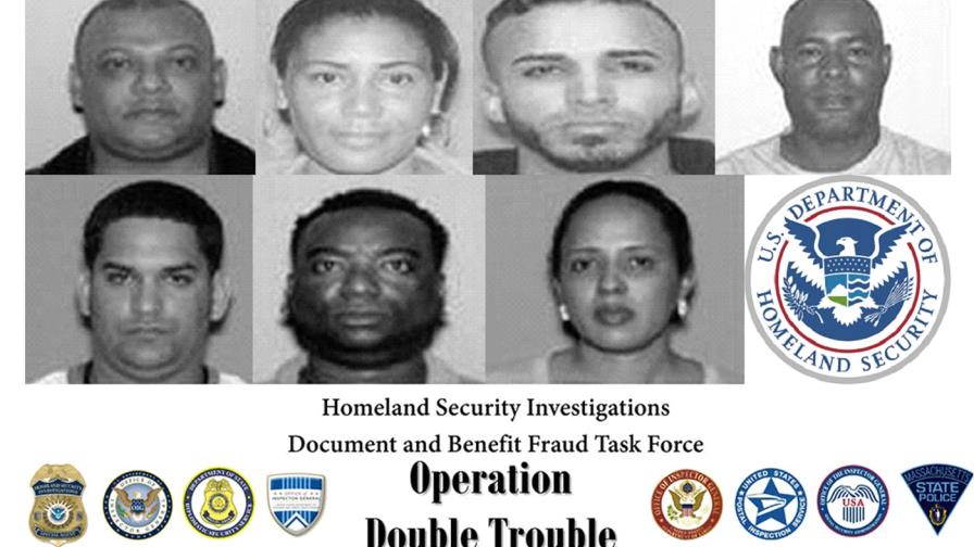 Siete dominicanos lideraraban banda de fraude a servicios sociales en Estados Unidos
