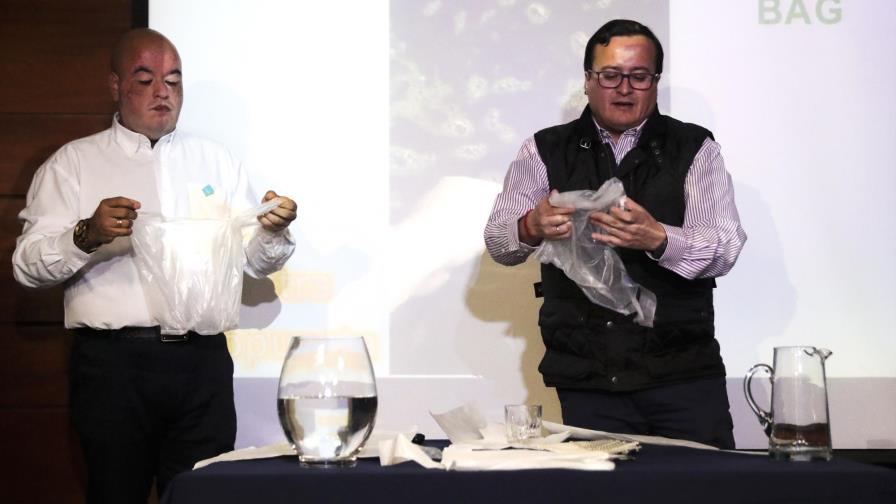 Crean una bolsa hidrosoluble para acabar con problemas del plástico