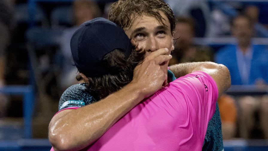 Alexander Zverev vence a su hermano en Washington