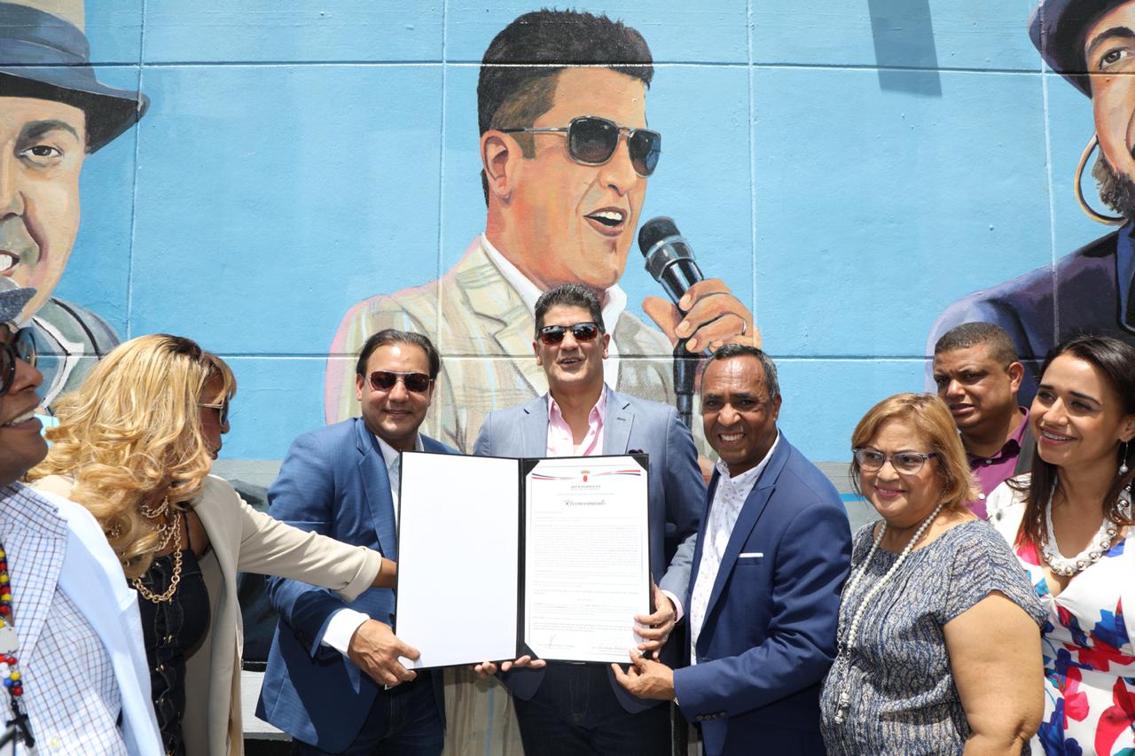 Eddy Herrera celebró su homenaje