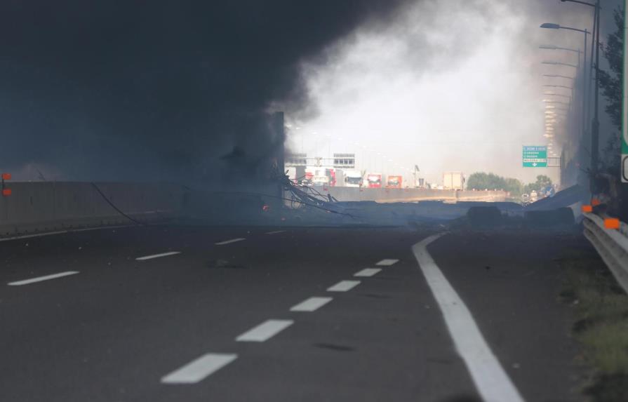 Explosión en carretera italiana deja al menos 56 heridos