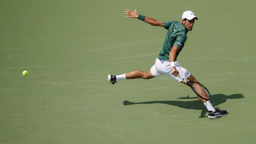 Serbio Djokovic abre con buen paso el Masters 1000 de Toronto