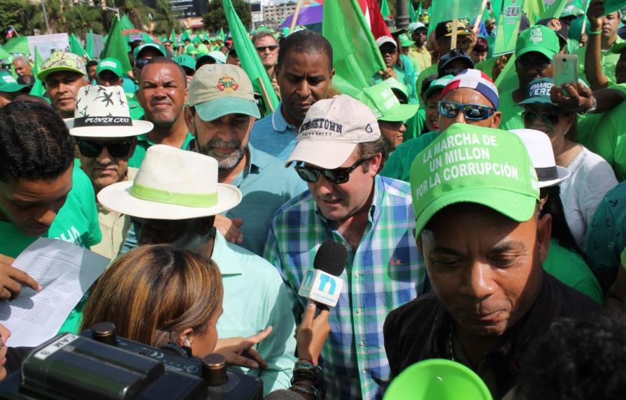 PRM expresa satisfacción por apoyo de ciudadanos a Marcha Verde
