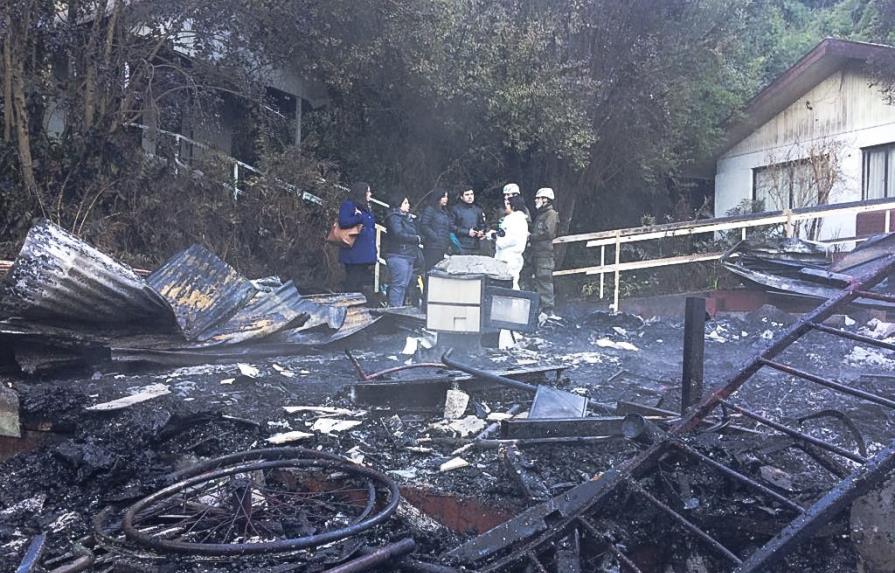 Mueren 10 mujeres en incendio de hogar de ancianos en el sur de Chile
