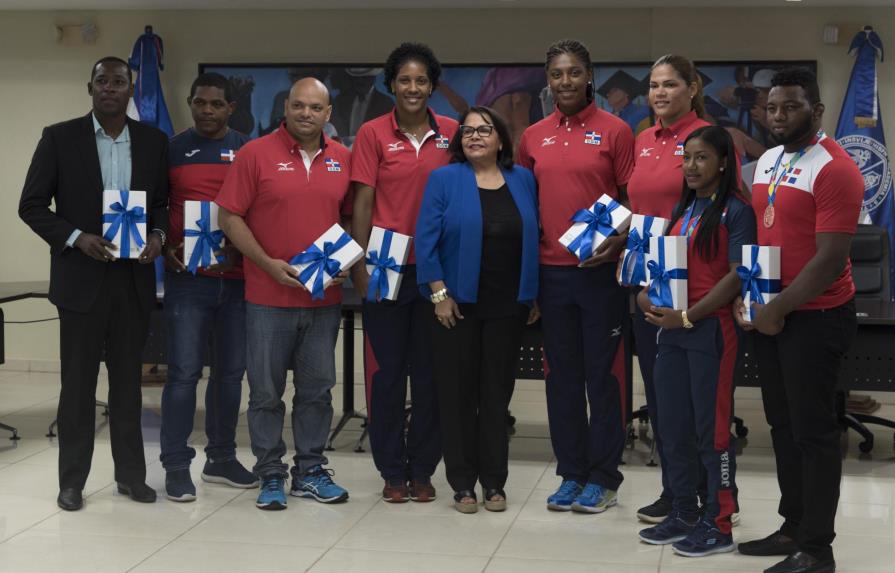 La UASD reconoce a los medallistas de los Juegos Panamericanos 2018 