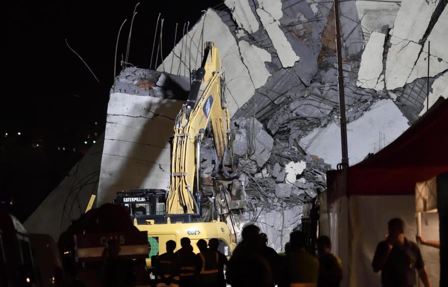 Rabia y dolor en Italia por derrumbe de un puente en Génova