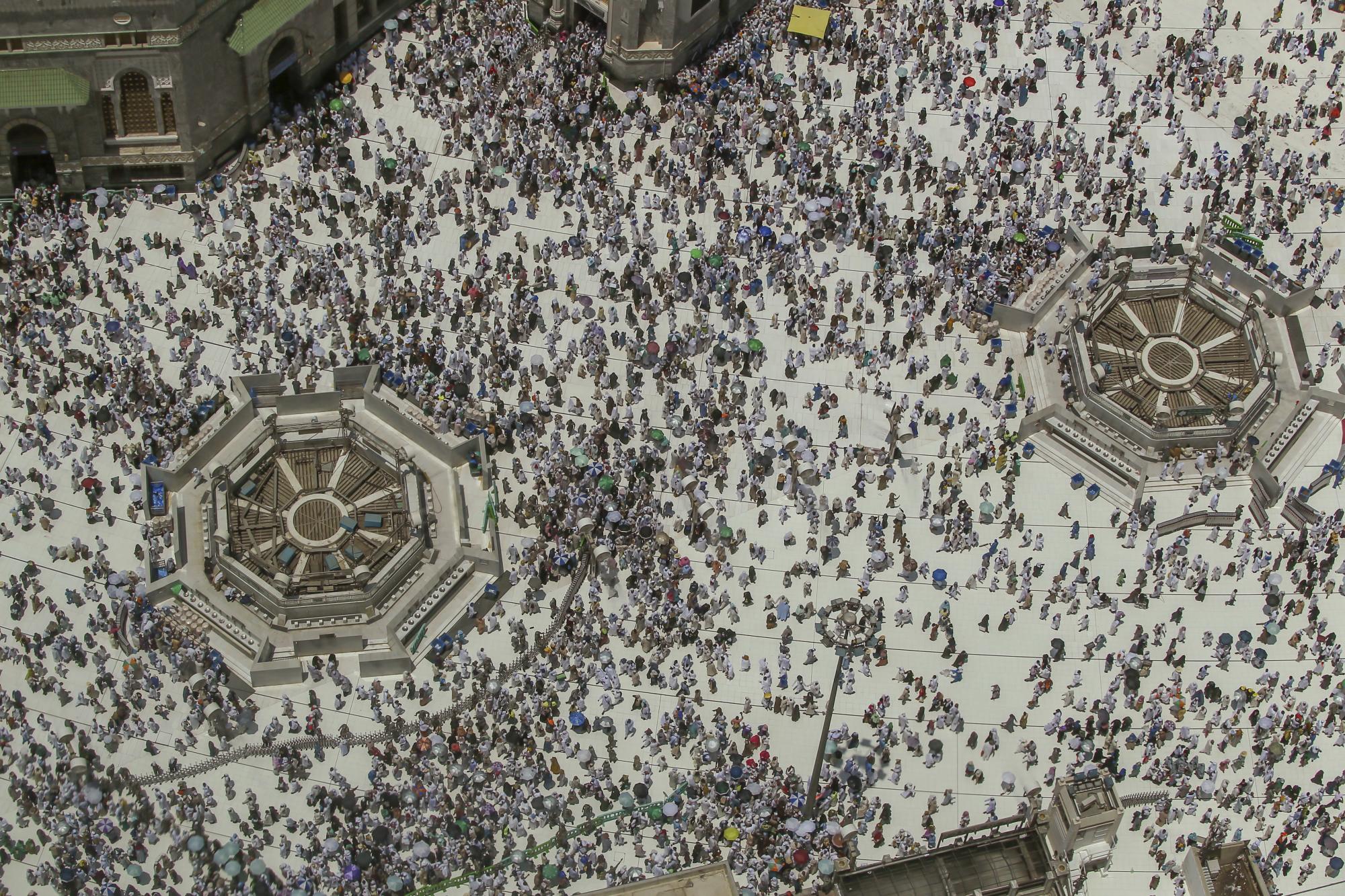 Multitud en la Mecca