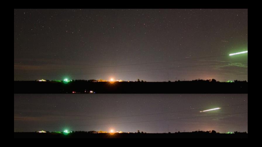 Bólido ilumina el cielo en el sureste de EEUU