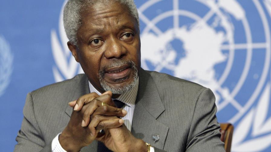 Fallece el ex secretario general de la ONU y nobel de la Paz Kofi Annan