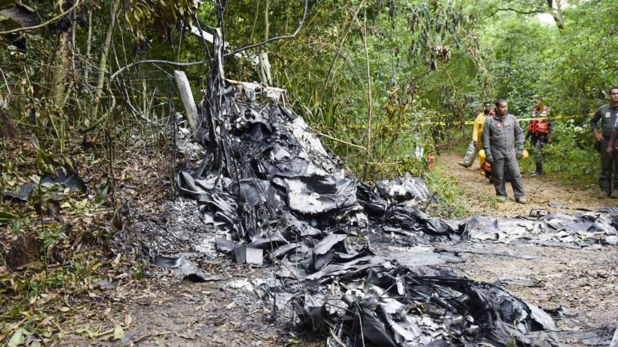 IDAC dice aeronave accidentada tuvo humareda antes de caer