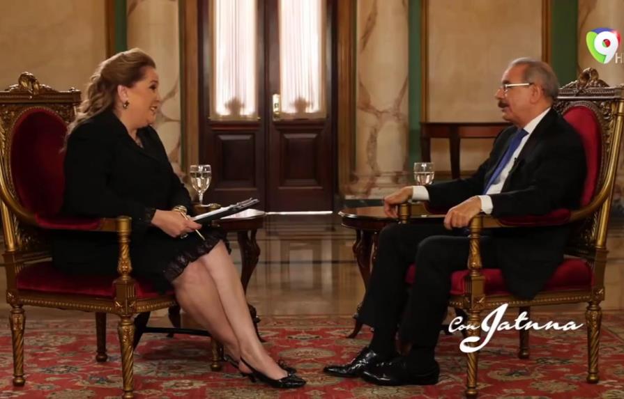Entrevista al presidente Medina acaparó la audiencia de la televisión
