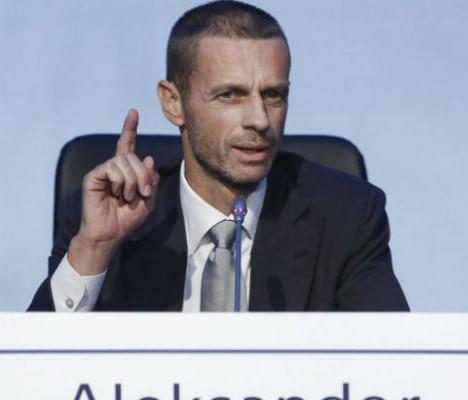 Ceferin será candidato a un segundo mandato de presidente de la UEFA