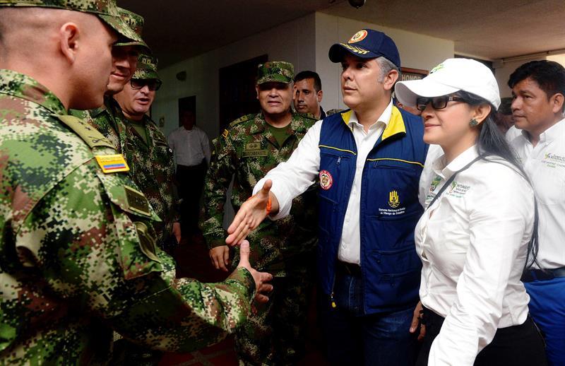 Iván Duque: gran reto de Colombia es evitar que prosperen las bandas criminales
