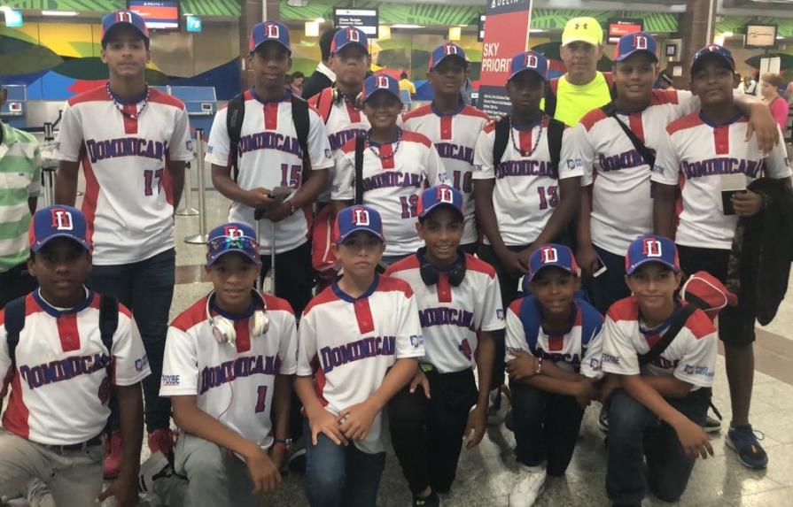 Dominicana va a México al  pre-mundial de béisbol en la categoría 12 años