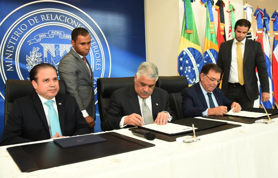 República Dominicana y Brasil firman acuerdo para mejorar comercio e inversión 