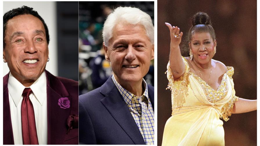 Clinton y Robinson hablarán en funeral de Aretha Franklin