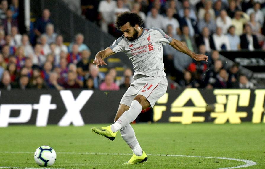 Salah mantiene el pleno de victorias del Liverpool (1-0)