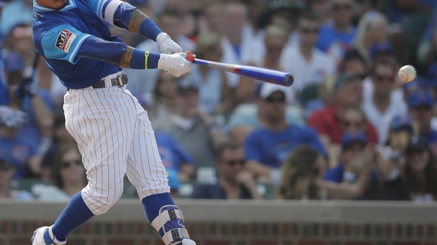 Báez llega a 28 jonrones, Cachorros vencen 10-6 a Rojos Báez llega a 28 jonrones, Cachorros vencen 10-6 a Rojos