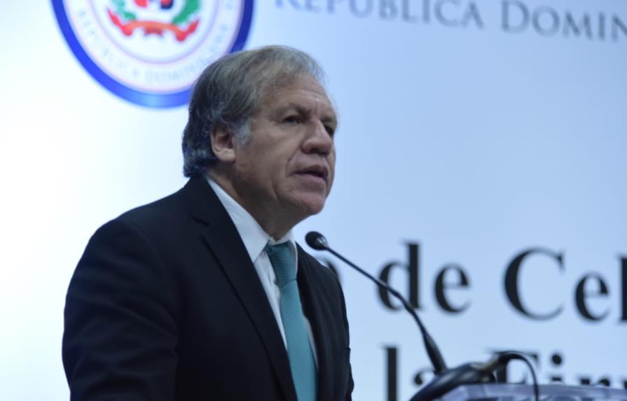 Luis Almagro será portavoz de venezolanos frente a Gobierno de República Dominicana