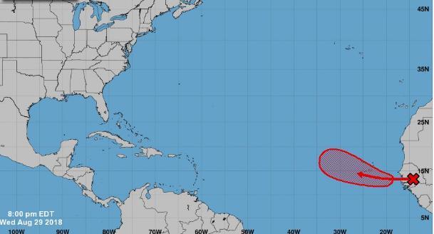 Alta posibilidad de que se forme una depresión tropical en próximos 5 días
