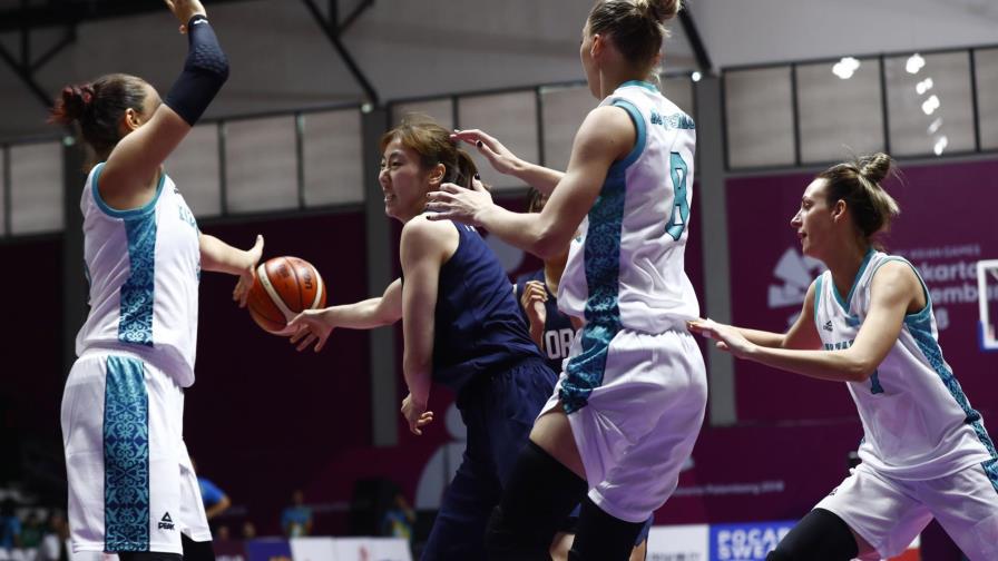 Corea unificada llega a la final de baloncesto femenino en Juegos Asiáticos