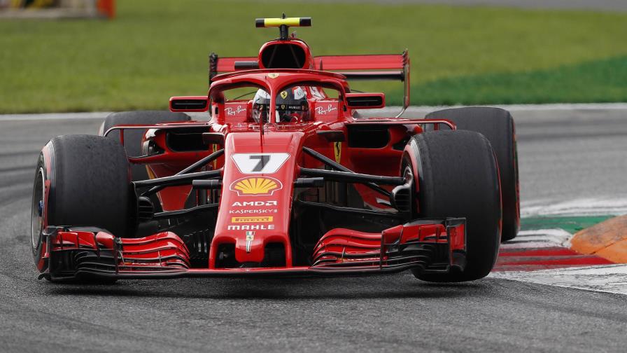 El finlandés Raikkonen (Ferrari) logra la pole en el GP de Italia