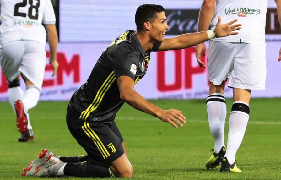 Ronaldo sigue sin anotar; Juventus lleva tres victorias al imponerse al Parma