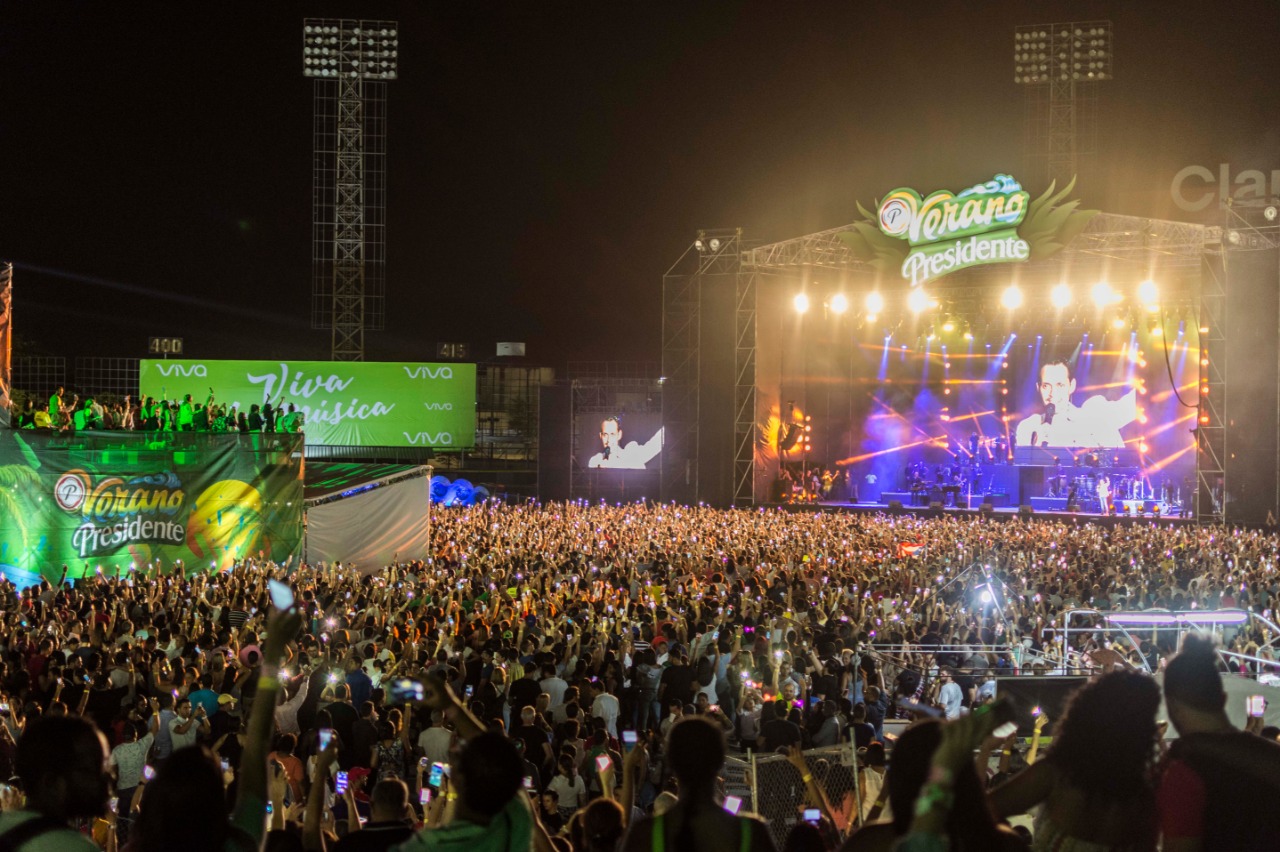 El estadio lució a máxima capacidad.