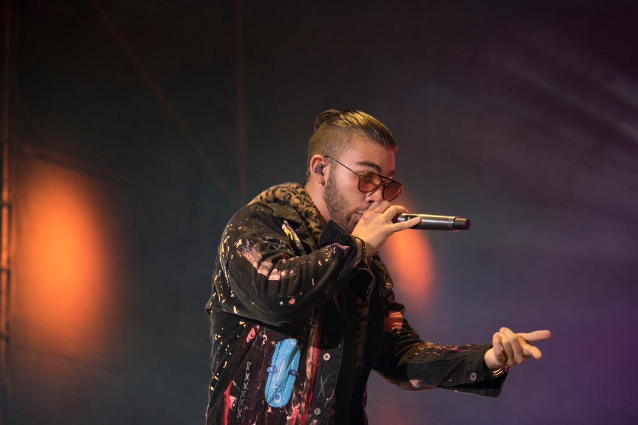 Manuel Turizo fue bien recibido por el público. 