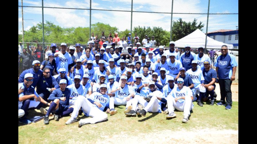 Rays 1, ganan la Serie Final de la Dominican Summer League