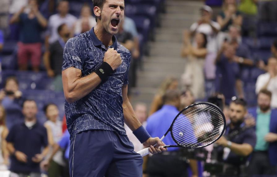 Novak Djokovic a su 11ma semifinal seguida del US Open