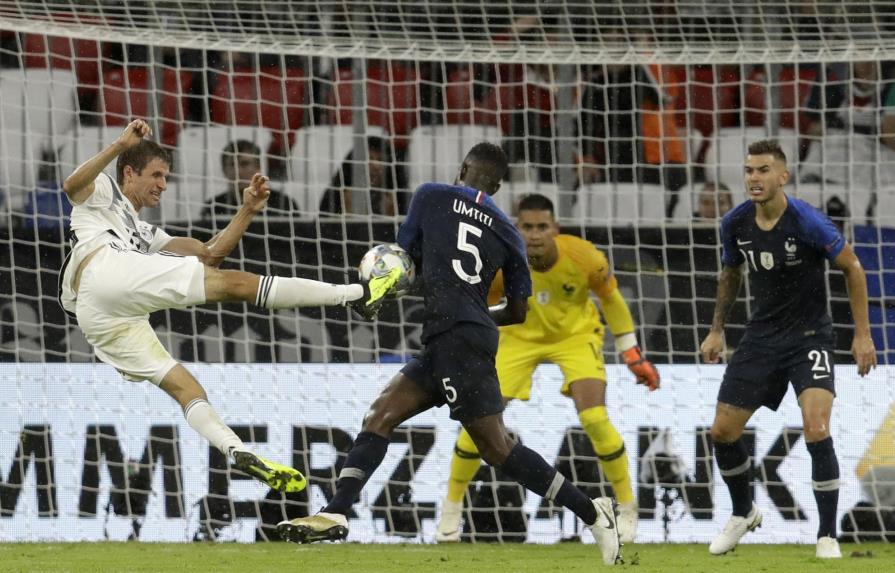 Francia y Alemania empatan en inicio de Liga de Naciones, Bale guía a Gales