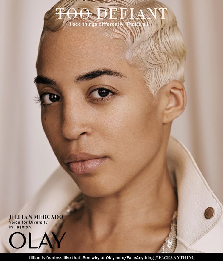 Jillian Mercado en una de sus portadas