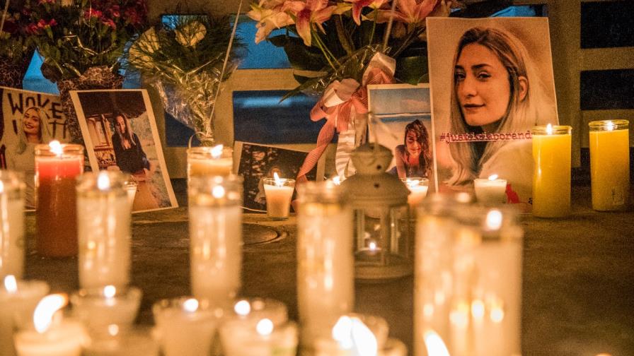 Velones y canciones para recordar a Andreea y pedir justicia por su muerte
