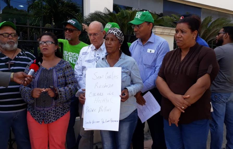 Vecinos de Ciudad Colonial y Marcha Verde exigen aclarar situación del Padre Billini