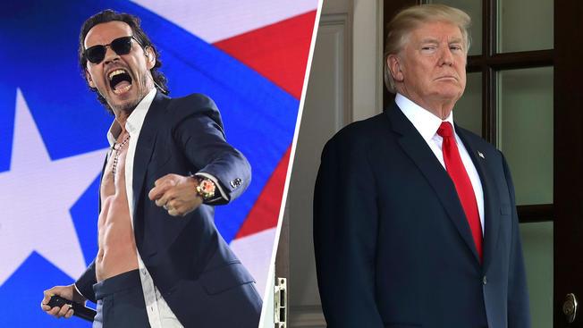 Andares de la farándula: Marc Anthony llama “asqueroso” a Trump